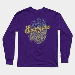 Supergrass Fingerprint Long Sleeve T-Shirt